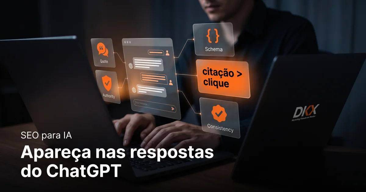 SEO para IA: Como Aparecer no ChatGPT e no Gemini
